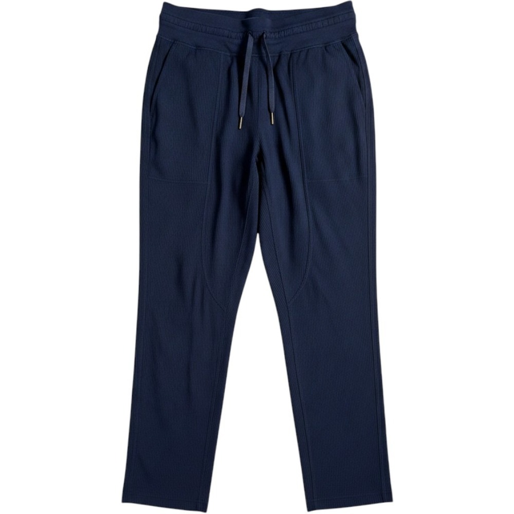 Lululemon Beyond the Studio Crop Navy Blue Jogger Pants Size 8‎ Activewear